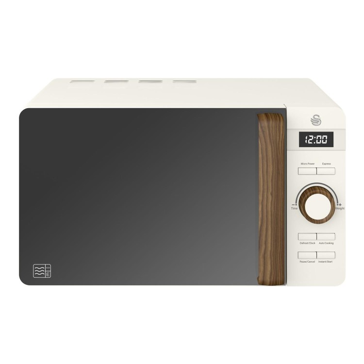 Swan SM22036WHTN 20L Nordic Digital Microwave - White