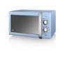 Swan Retro SM22130BLN 20L 800W Freestanding Microwave - Blue