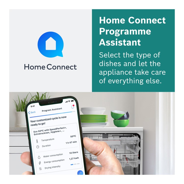 Bosch Series 6 Integrated Dishwasher - Smart Wi-Fi, A-Rated, Silver control panel