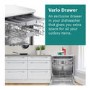 Bosch Series 6 Integrated Dishwasher - Smart Wi-Fi, A-Rated, Silver control panel