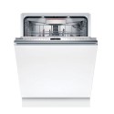 SMD8YCX03G Bosch Series 8 Integrated Dishwasher - Smart Wi-Fi, A-Rated, Silver control panel