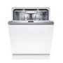 Bosch Series 8 Integrated Dishwasher - Smart Wi-Fi, A-Rated, Silver control panel