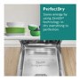 Bosch Series 8 Integrated Dishwasher - Smart Wi-Fi, A-Rated, Silver control panel