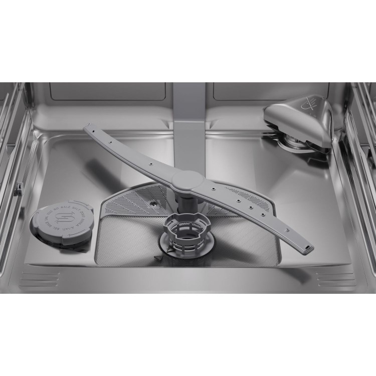 Bosch Series 8 Integrated Dishwasher - Smart Wi-Fi - Silver control panel