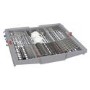 Bosch Series 8 Integrated Dishwasher - Smart Wi-Fi - Silver control panel