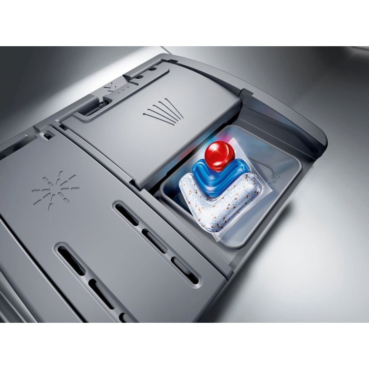 Bosch Series 8 Integrated Dishwasher - Smart Wi-Fi - Silver control panel