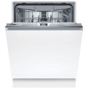 SMH4HVX14G Bosch Series 4 Integrated Dishwasher - Smart, C-rated, Silver control panel