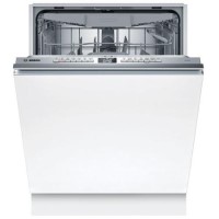 Bosch Series 4 Integrated Dishwasher - Smart, C-rated, Silver control panel