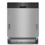 Bosch Series 4 Integrated Dishwasher - Smart, C-rated, Silver control panel