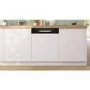 Bosch Series 2 Semi-Integrated Dishwasher - Smart Wi-Fi D-Rated Black control panel