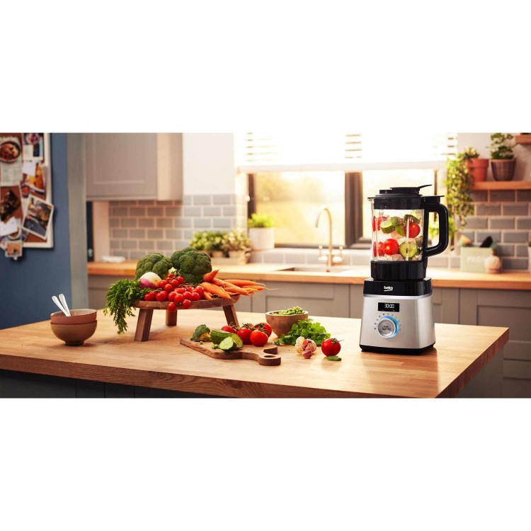 Beko SMM888BX Soup Maker With 5 Auto Programmes - Stainless Steel