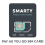 SMARTY Pay As You Go Sim Card Trio