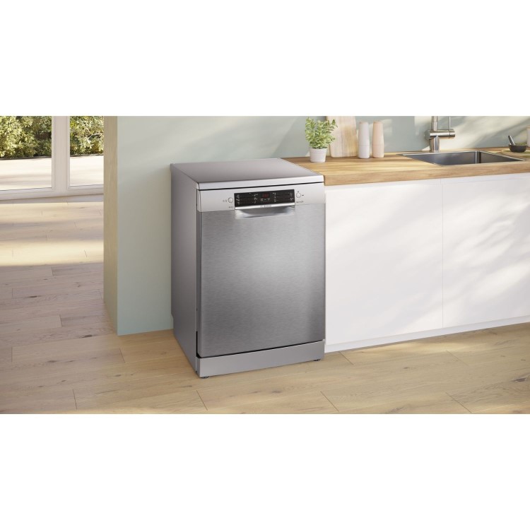 Bosch Series 2 Freestanding Dishwasher -  ActiveWater, Brushed steel anti-fingerprint
