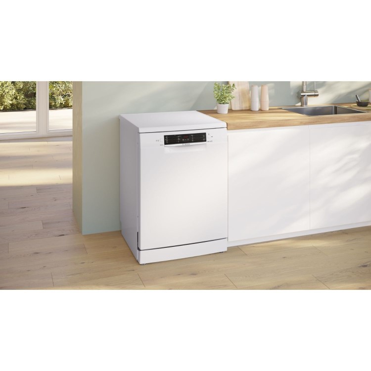 Refurbished Bosch Series 2 SMS26AW08G 12 Place Freestanding Dishwasher White