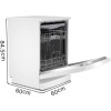 Bosch Series 2 13 Place Settings Freestanding Dishwasher - White