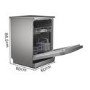 Bosch Series 2 Freestanding Dishwasher - Silver