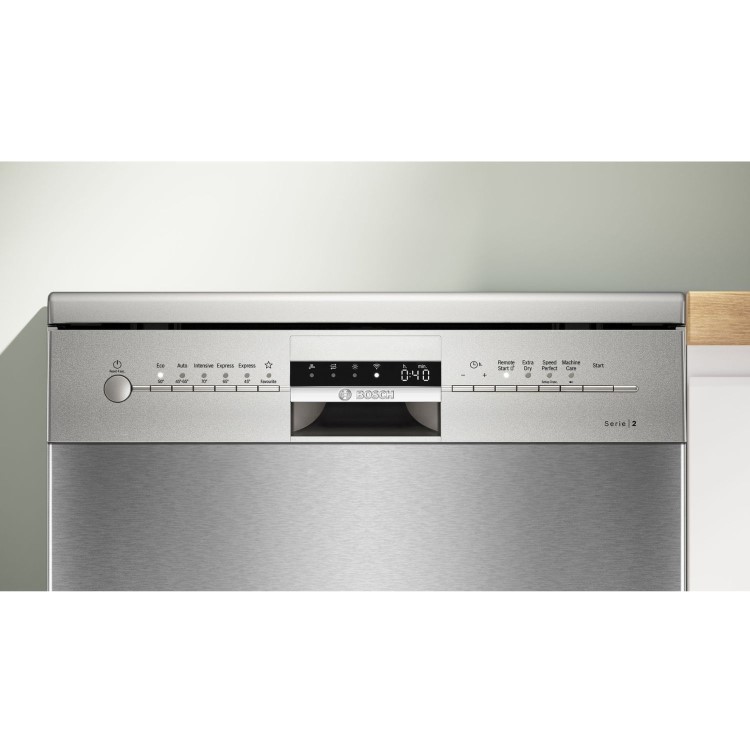 Bosch Series 2 Freestanding Dishwasher - Stainless Steel