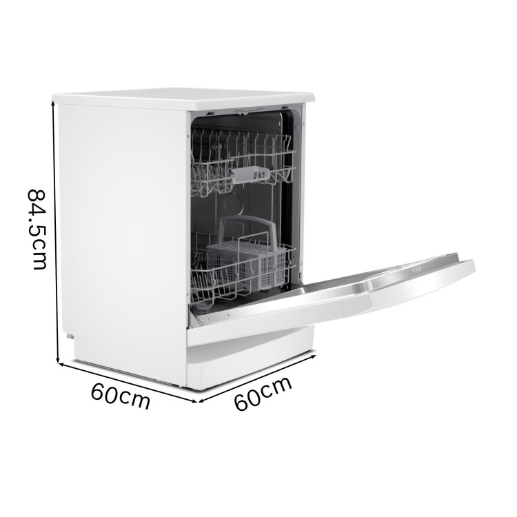 Bosch Series 2 12 Place Settings Freestanding Dishwasher - White
