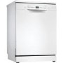 Bosch Series 2 12 Place Settings Freestanding Dishwasher - White
