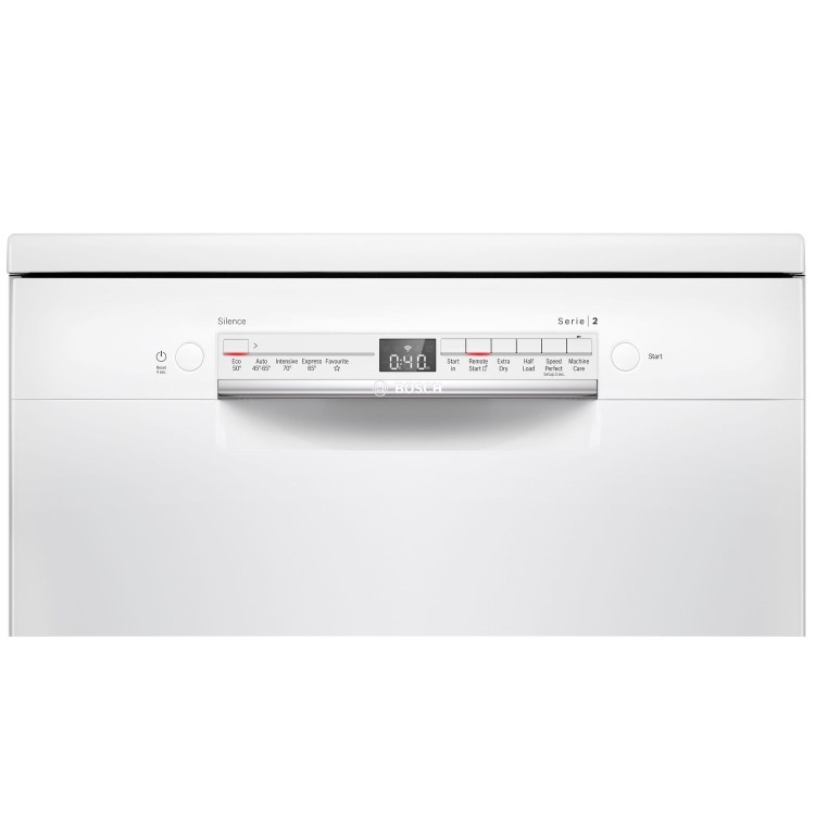 Bosch Series 2 12 Place Settings Freestanding Dishwasher - White