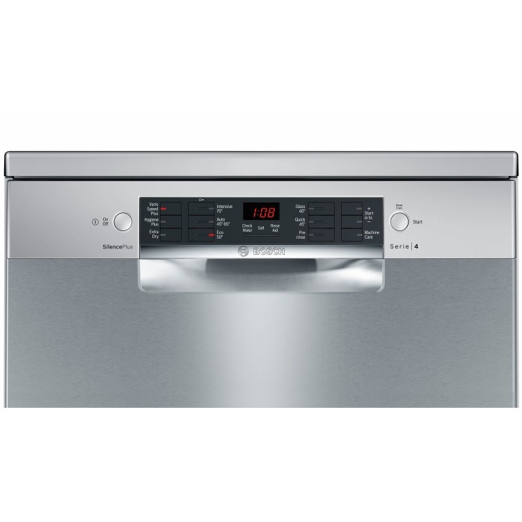 Bosch Series 4 Freestanding Dishwasher - Stainless Steel