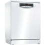 Refurbished Bosch SMS46JW09G Serie 4 13 Place Freestanding Dishwasher White