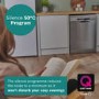 Bosch Series 4 Freestanding Dishwasher - Smart Wi-Fi, B-Rated, Brushed steel anti-fingerprint