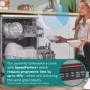 Bosch Series 4 Freestanding Dishwasher - Smart Wi-Fi, B-Rated, Brushed steel anti-fingerprint
