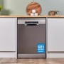 Bosch Series 4 Freestanding Dishwasher - Smart Wi-Fi, B-Rated, Brushed steel anti-fingerprint