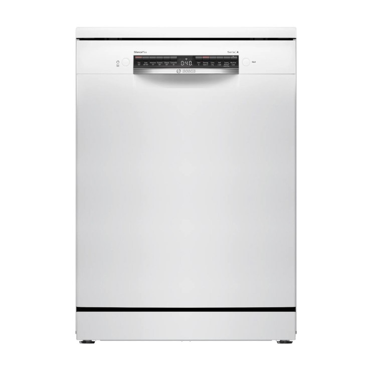 Refurbished Bosch Series 4 SMS4EKW06G 13 Place Freestanding Dishwasher White