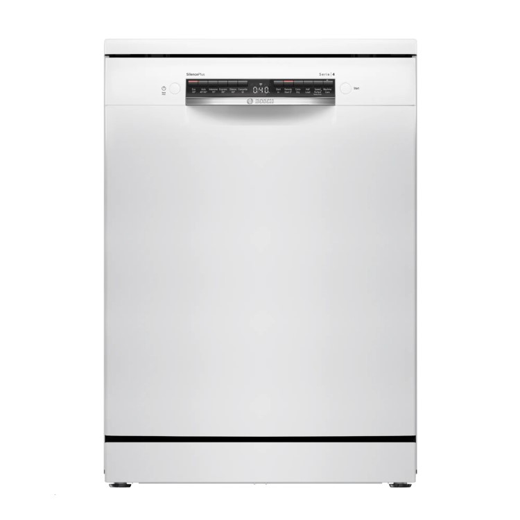 Bosch Series 4 Freestanding Dishwasher - Smart Wi-Fi B-Rated White