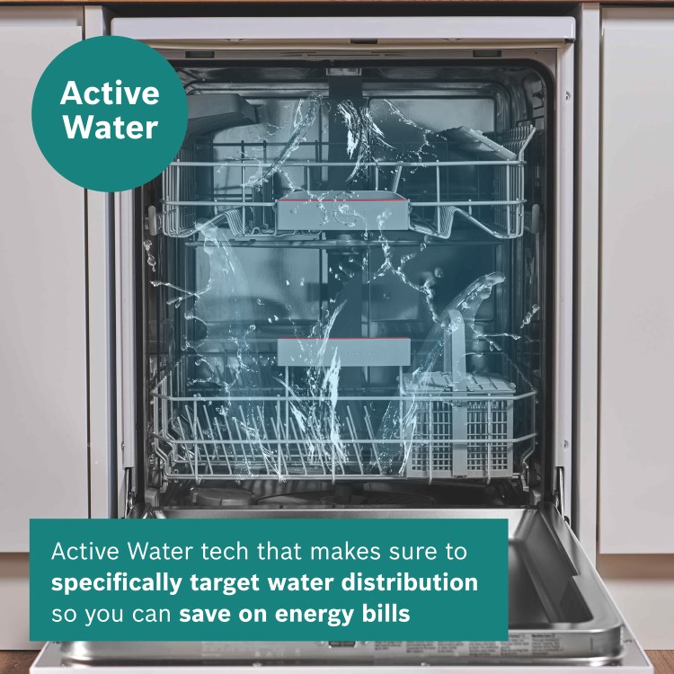 Bosch Series 4 Freestanding Dishwasher - Smart Wi-Fi B-Rated White