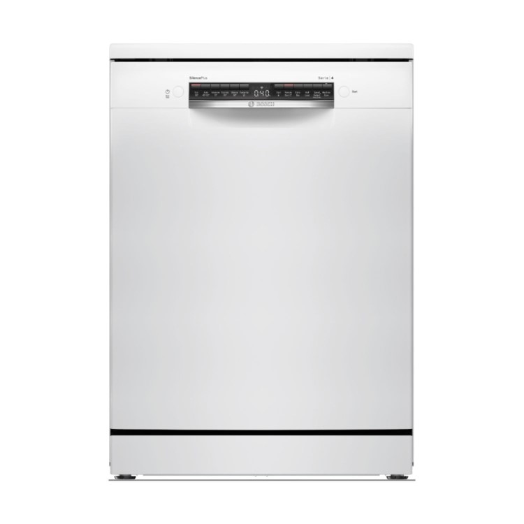 Refurbished Bosch Series 4 SMS4EMW06G 14 Place Freestanding Dishwasher White