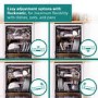 Bosch Series 4 Freestanding Dishwasher - Smart Wi-Fi, B-Rated, White