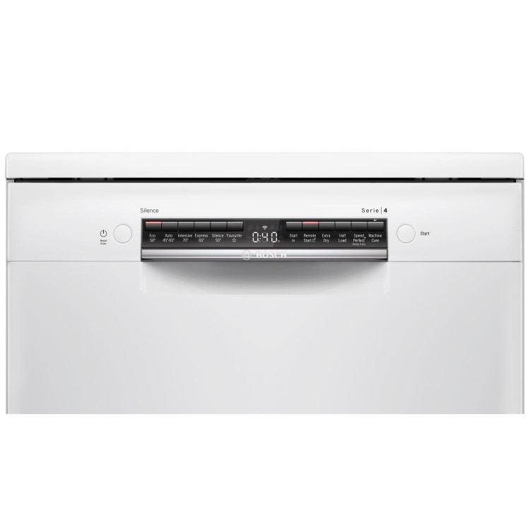 Refurbished Bosch Serie 4 SMS4HAW40G 13 Place Settings Freestanding Dishwasher White
