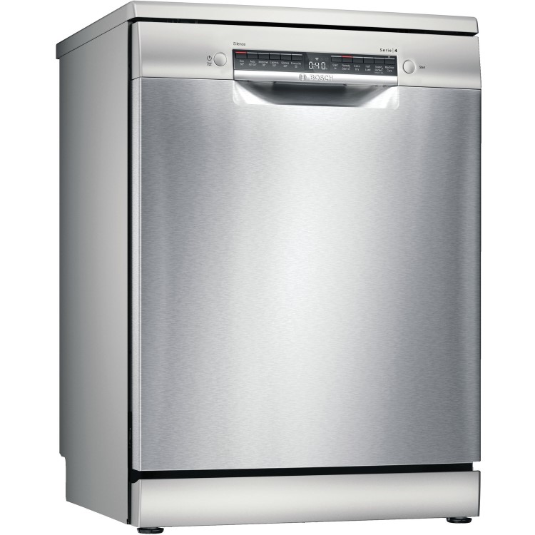 Refurbished Bosch Serie 4 SMS4HCI40G 14 Place Freestanding Dishwasher Stainless Steel