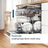 Bosch Series 4 13 Place Settings Freestanding Dishwasher - Silver