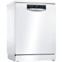 Refurbished Bosch Serie 6 SMS67MW00G 14 Place Freestanding Dishwasher White