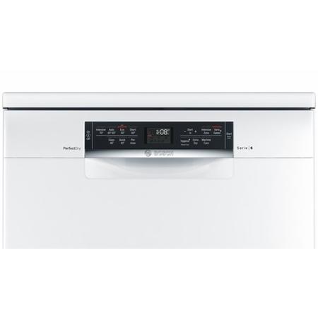 Refurbished Bosch Serie 6 SMS67MW00G 14 Place Freestanding Dishwasher White