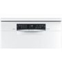 Refurbished Bosch Serie 6 SMS67MW00G 14 Place Freestanding Dishwasher White