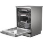 Refurbished Bosch Series 6 SMS6EDI02G 13 Place Freestanding Dishwasher Silver