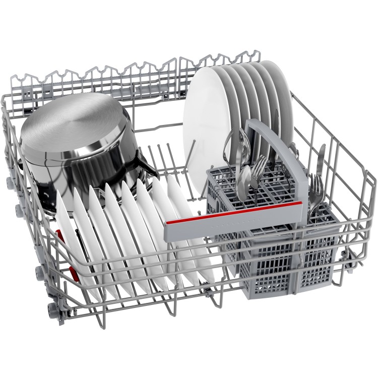 Refurbished Bosch Series 6 SMS6EDI02G 13 Place Freestanding Dishwasher Silver