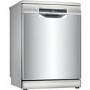 Bosch Series 6 14 Place Settings Freestanding Dishwasher - Silver