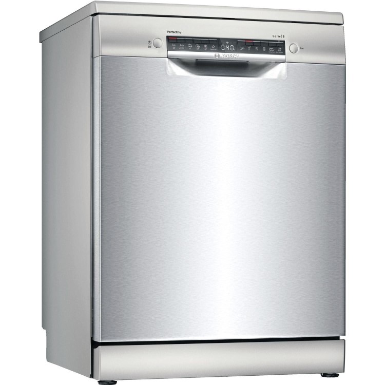 Bosch Series 6 14 Place Settings Freestanding Dishwasher - Silver