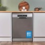 Bosch Series 6 Freestanding Dishwasher - Smart Wi-Fi, A-Rated, Silver