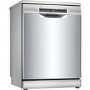 Bosch Series 6 14 Place Settings Freestanding Dishwasher - Silver