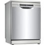 Refurbished Bosch Serie 6 SMS6ZCI00G 14 Place Freestanding Dishwasher Silver