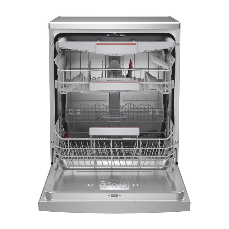 Bosch Series 6 14 Place Settings Freestanding Dishwasher - Silver