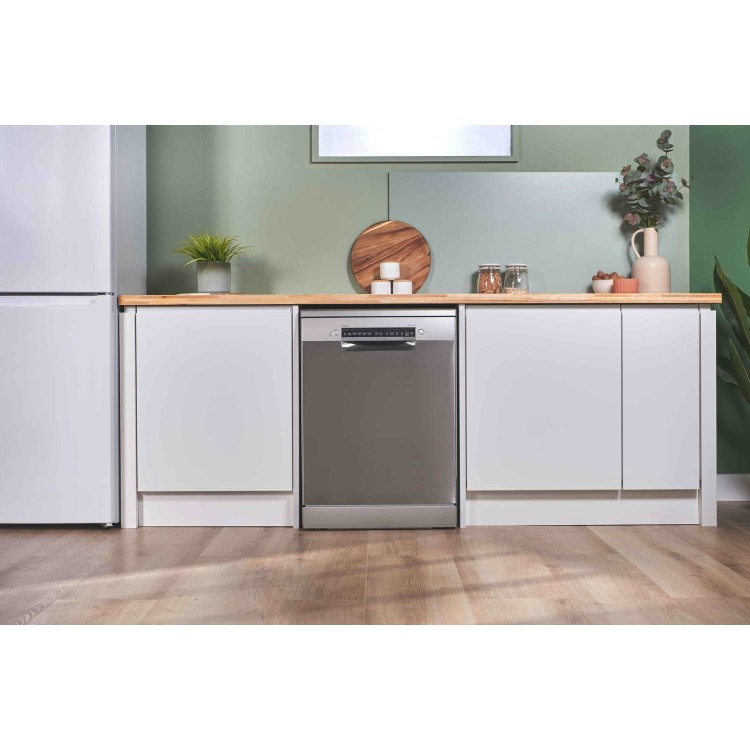 Bosch Series 6 Freestanding Dishwasher - Smart Wi-Fi, B-Rated, Brushed steel anti-fingerprint