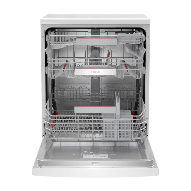 Bosch Series 6 13 Place Settings Freestanding Dishwasher - White